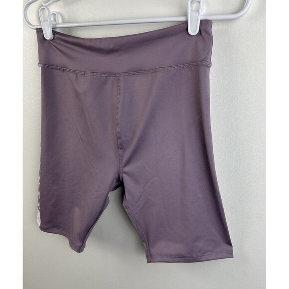 Guess Woman Xolani Logo Bike Short Dusty Lilac Women's Size S NWT - Picture 3 of 7